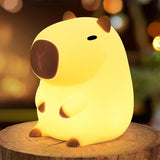 Cute Capybara Night Light for Kids