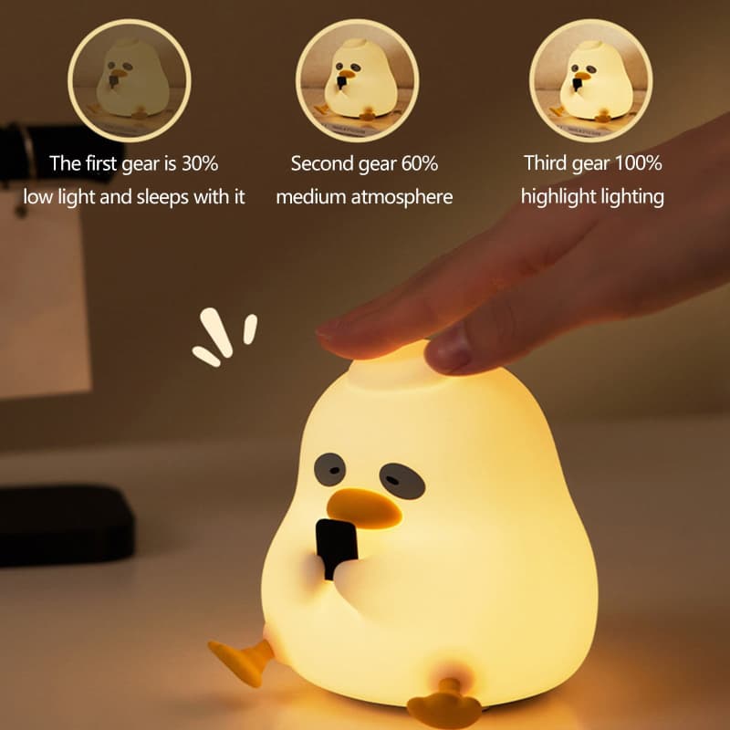 Dark Circle Duck night light-3