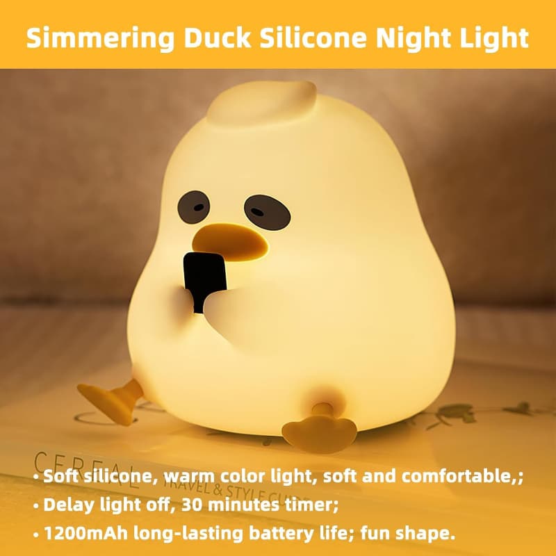 Dark Circle Duck night light-4