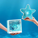 Dynamic Water Ripple Starfish Lamp Projector